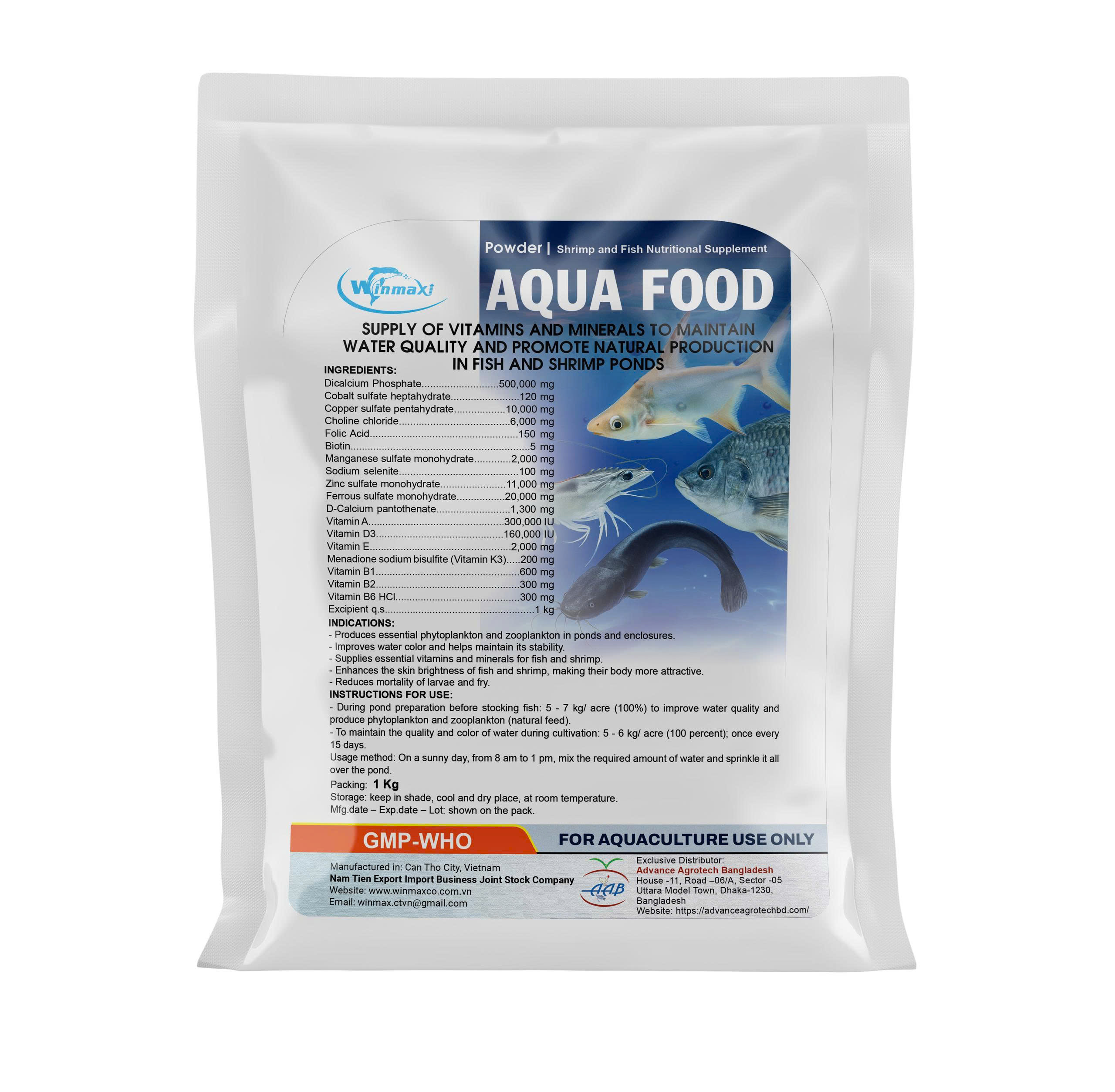 AQUA FOOD MOCKUP